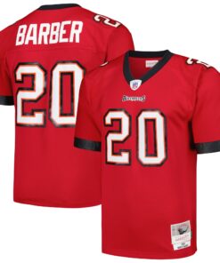 Ronde Barber Tampa Bay Buccaneers Mitchell amp Ness Legacy Replica Jersey  Red