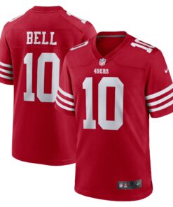 Ronnie Bell San Francisco 49ers  Team Game Jersey  Scarlet