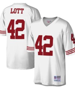 Ronnie Lott San Francisco 49ers Mitchell amp Ness Legacy Replica Jersey  White