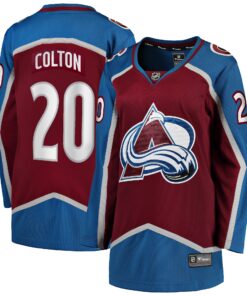Ross Colton Colorado Avalanche Fanatics Women_s Home Breakaway Player Jersey  Maroon