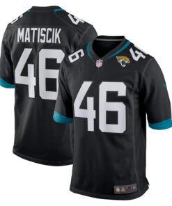 Ross Matiscik Jacksonville Jaguars  Game Jersey  Black