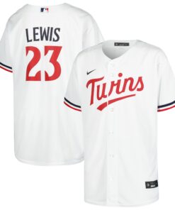 Royce Lewis Minnesota TwinsYouth Home Replica Player Jersey  White