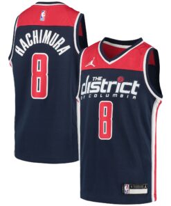 Rui Hachimura Washington Wizards Jordan Brand Youth 202021 Swingman Player Jersey - Statement Edition - Navy