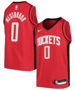Russell Westbrook Houston Rockets Youth Swingman Jersey - Icon Edition - Red