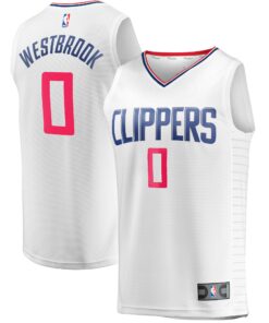 Russell Westbrook LA Clippers Fanatics Youth Fast Break Player Jersey - Association Edition - White