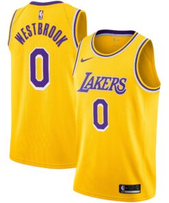 Russell Westbrook Los Angeles Lakers 202021 Swingman Player Jersey Gold - Icon Edition