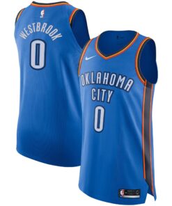 Russell Westbrook Oklahoma City Thunder Authentic Player Jersey - Icon Edition - Blue