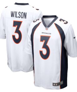 Russell Wilson Denver Broncos  Game Jersey  White