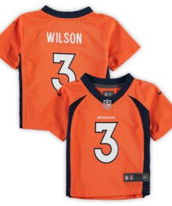 Russell Wilson Denver Broncos  Infant Game Jersey  Orange 1