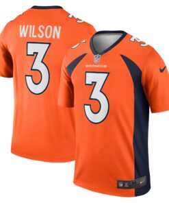 Russell Wilson Denver Broncos  Legend Jersey  Orange