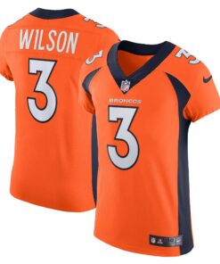 Russell Wilson Denver Broncos  Vapor Elite Jersey  Orange