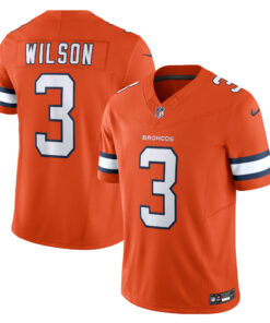 Russell Wilson Denver Broncos  Vapor F.U.S.E. Limited Jersey  Orange