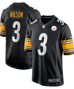 Russell Wilson Pittsburgh Steelers   Game Jerseynbspâ€“ Black