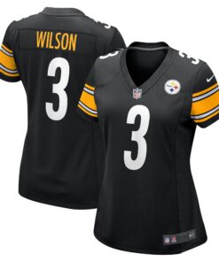 Russell Wilson Pittsburgh Steelers  Women_s  Game Jerseynbspâ€“ Black