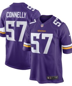 Ryan Connelly Minnesota Vikings  Game Jersey  Purple