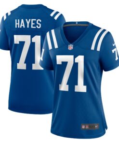 Ryan Hayes Indianapolis Colts  Women_s Team Game Jersey   Royal