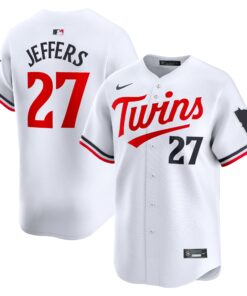 Ryan Jeffers Minnesota TwinsHome Limited Player Jersey  White
