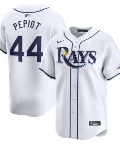 Ryan Pepiot Tampa Bay RaysHome Limited Player Jersey  White