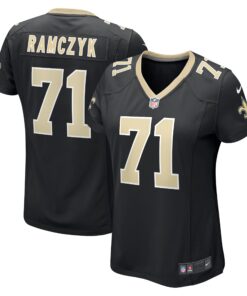 Ryan Ramczyk New Orleans Saints  Women_s Game Jersey  Black