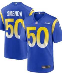Ryan Smenda Los Angeles Rams  Home Game Jersey  Royal