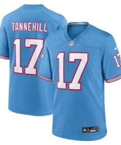 Ryan Tannehill Tennessee Titans  Youth Game Jersey  Light Blue