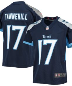 Ryan Tannehill Tennessee Titans  Youth Game Jersey  Navy