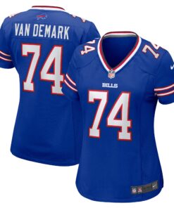 Ryan Van Demark Buffalo Bills  Women_s Game Player Jersey  Royal