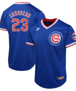 Ryne Sandberg Chicago CubsYouth Cooperstown Collection Limited Player Jersey  Blue