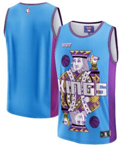 Sacramento Kings NBA &amp KidSuper Studios by Fanatics Unisex Hometown Jersey - Blue