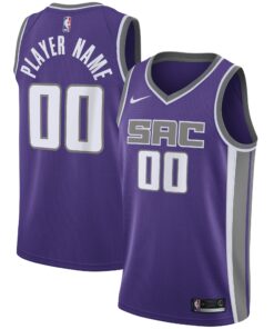 Sacramento Kings Swingman Custom Jersey Purple - Icon Edition