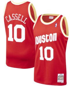 Sam Cassell Houston Rockets Mitchell &amp Ness 199394 Hardwood Classics Swingman Jersey - Red