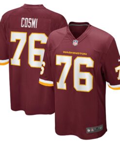 Sam Cosmi Washington Football Team  Game Jersey  Burgundy