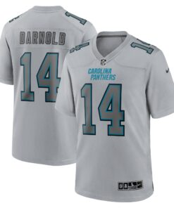 Sam Darnold Carolina Panthers  Atmosphere Fashion Game Jersey  Gray