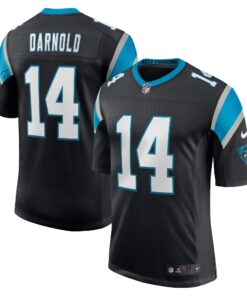 Sam Darnold Carolina Panthers  Vapor Limited Jersey  Black