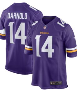 Sam Darnold Minnesota Vikings  Team Game Jersey   Purple