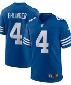 Sam Ehlinger Indianapolis Colts  Game Player Jersey  Blue