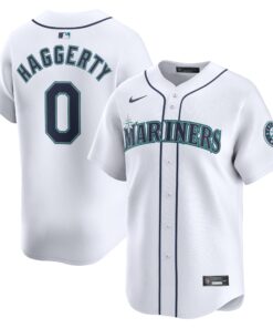 Sam Haggerty Seattle MarinersHome Limited Player Jersey  White