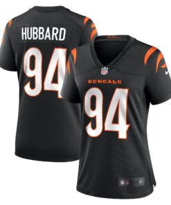 Sam Hubbard Cincinnati Bengals  Women_s Player Jersey  Black