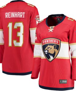 Sam Reinhart Florida Panthers Fanatics Women_s Breakaway Player Jersey  Red