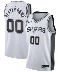 San Antonio Spurs 202021 Swingman Custom Jersey - Association Edition - White