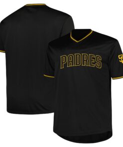 San Diego Padres Profile Big amp Tall Pop Fashion Jersey  Black