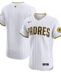 San Diego PadresHome Elite Jersey  White