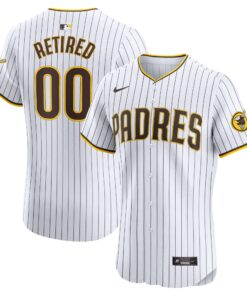 San Diego PadresHome Elite PickAPlayer Retired Roster Jersey  White