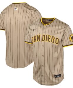 San Diego PadresYouth Alternate Limited Jersey  Tan