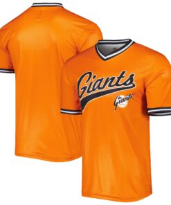 San Francisco Giants Stitches Cooperstown Collection Team Jersey  Orange