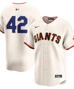  San Francisco Giants2024 Jackie Robinson Day Home Limited Jerseynbspâ€“ Cream