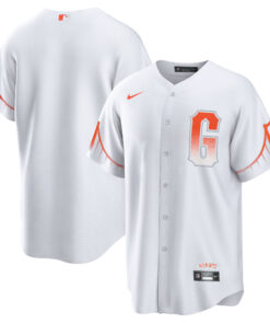 San Francisco GiantsCity Connect Replica Jersey  White