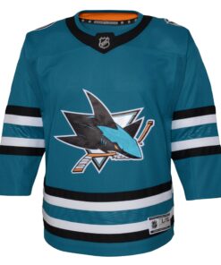 San Jose Sharks Youth Premier Jersey  Teal