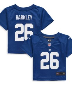 Saquon Barkley New York Giants  Infant Game Jersey  Royal