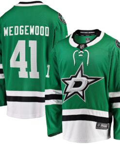 Scott Wedgewood Dallas Stars Fanatics Home Breakaway Player Jersey  Kelly Green